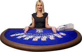 Live baccarat table on pajaktoto rtp Allbet showing real dealer, cards, and bet buttons on mobile screen